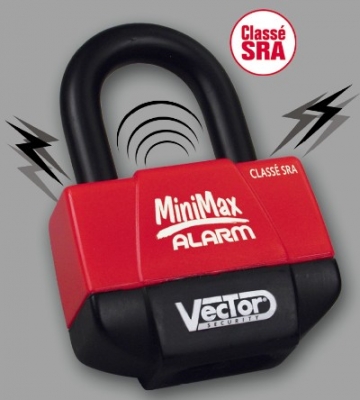 Bügelschloss Vector Mini Max Alarm